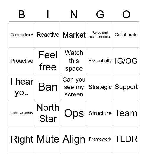 Jamin & Gullnaz Bingo Card