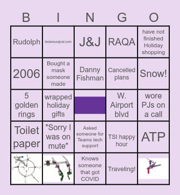 TSI BINGO!! Bingo Card