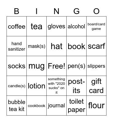 ITHAKA stealthy elves bingo Card