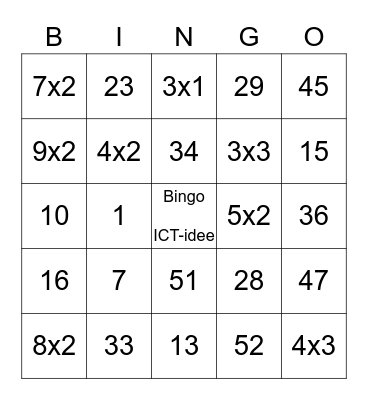 Happy Holidays Los Angeles Bingo Card