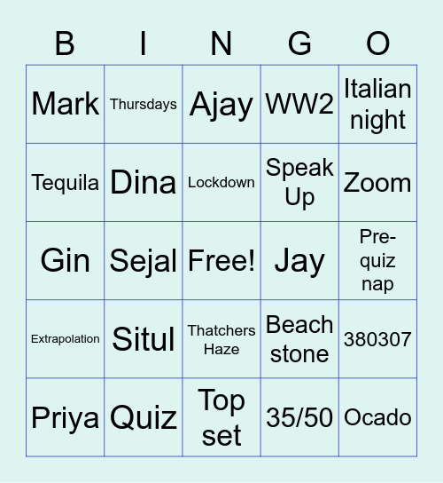 Pribingo Card