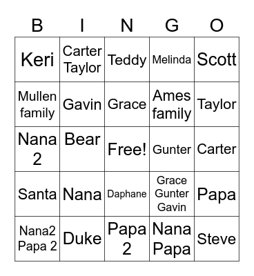 Christmas 2020 🎄 Bingo Card