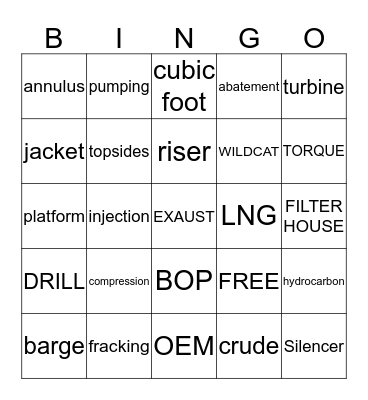 FCE HOLIDAY PARTY Bingo Card