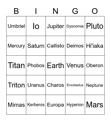 BROUB BINGO Card