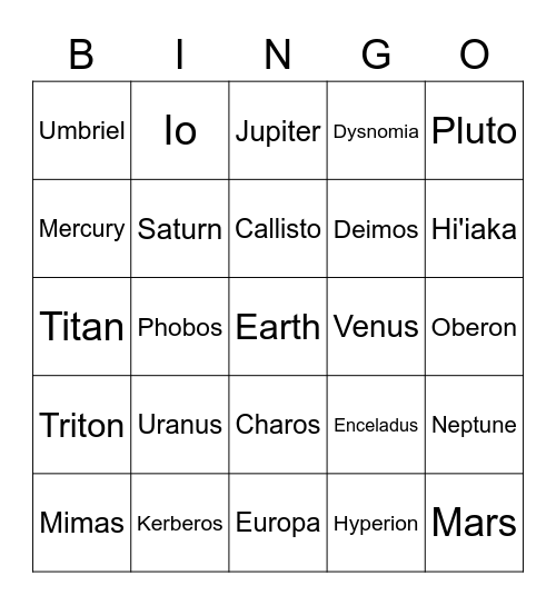 BROUB BINGO Card