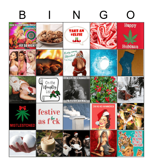 Girls Night Bingo! Bingo Card