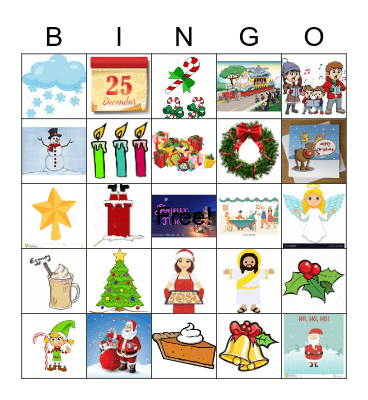 Christmas Bingo Card