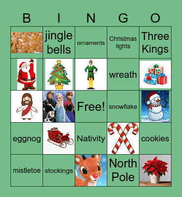 Zoom Xmas Xtravaganza! Bingo Card