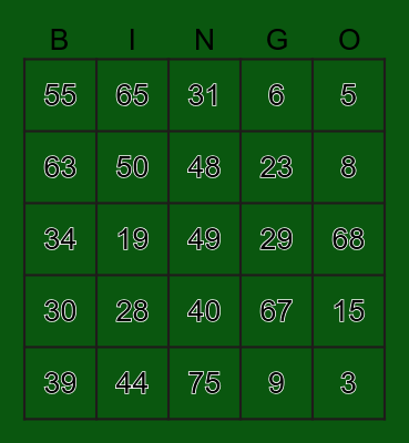 BALUCATING XMAS 2020 Bingo Card