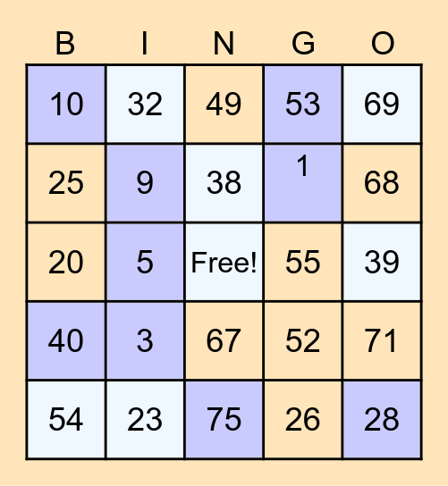 STEAVEN MAE ABASOLO Bingo Card