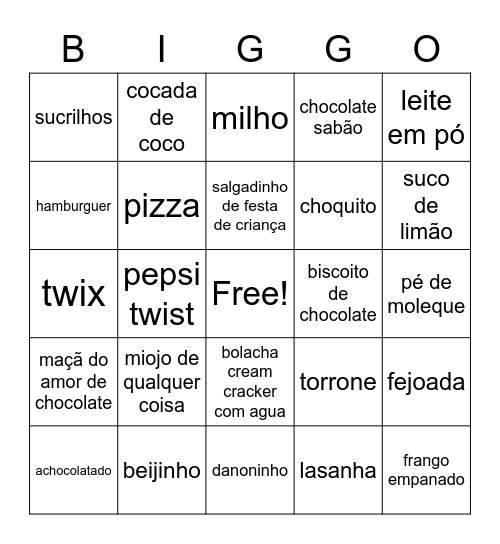 cumer Bingo Card