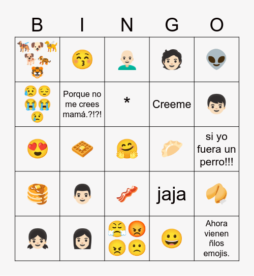 BlablaBingo Card