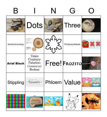 CTE Review Bingo Card