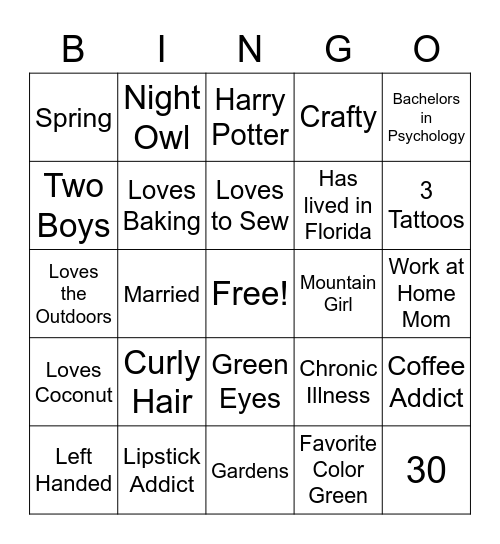~ Brittney Bingo ~ Bingo Card