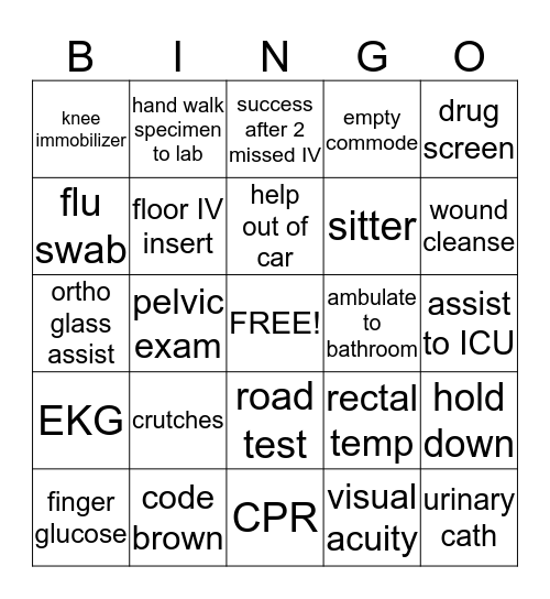 tech bingo Card