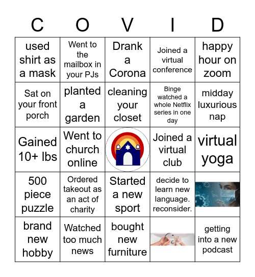 COVID Bingo Card