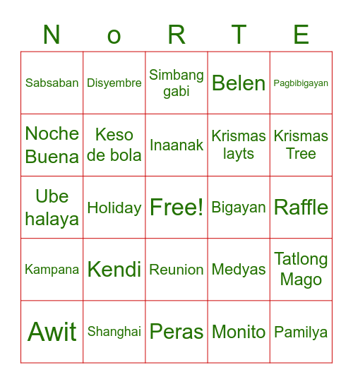 HR Connect Bingo Card