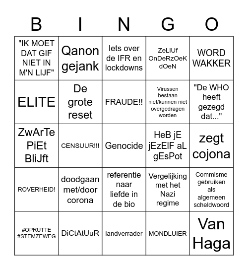 ..::WAPPIE BINGO::.. Bingo Card