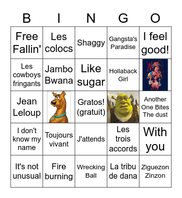 Bingo Party! Bingo Card