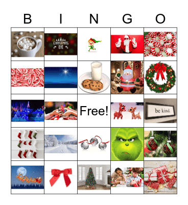 Christmas Bingo Card