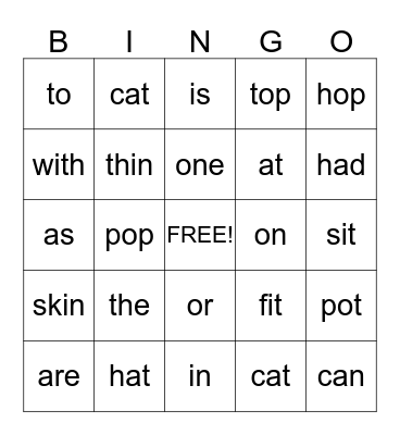 jerleny Bingo Card