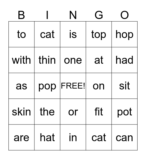 jerleny Bingo Card