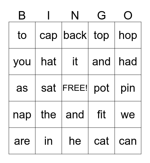 daynalise Bingo Card