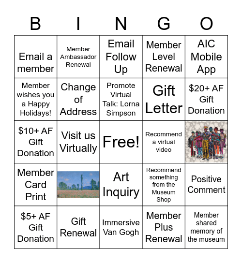 Remote ICC Bingo Card