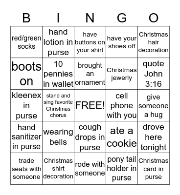 2014 Ladies  Party! Bingo Card