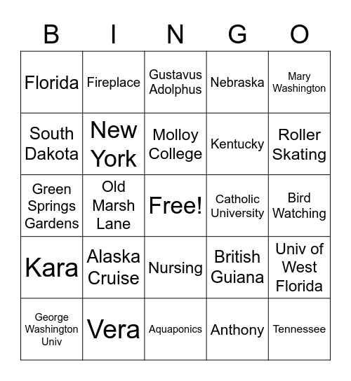 Christmas Bingo 2020 Bingo Card