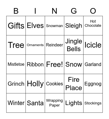Webelo 2G Den Bingo Card