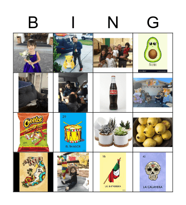 Raygoza Loteria Bingo Card