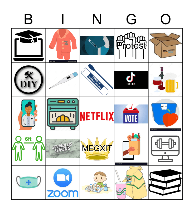 2020 MNT Bingo Card