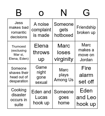 Trumbull Bongers COVID 20 #b0ng69 Bingo Card