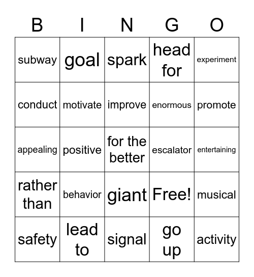 306 bingo Card