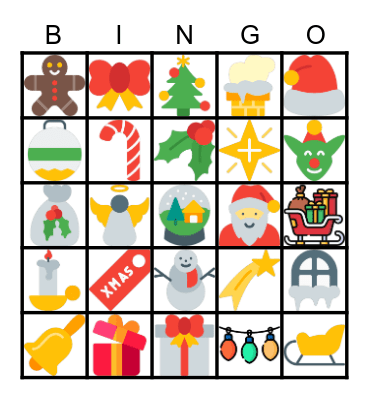 KILABOT CHRISTMAS BINGO Card