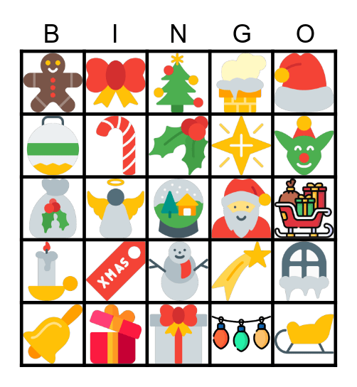 KILABOT CHRISTMAS BINGO Card