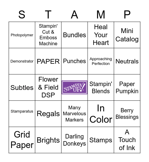 Sale-A-Brating the New  Year Bingo Card