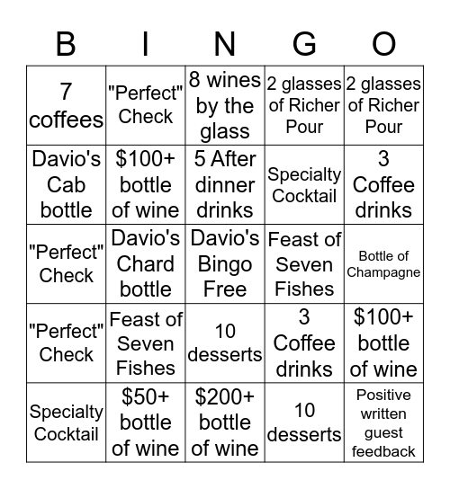 Big Win Bingo!! Bingo Card