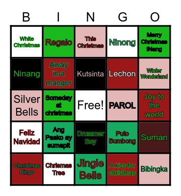 Daileg-mabuti 3 Bingo Card