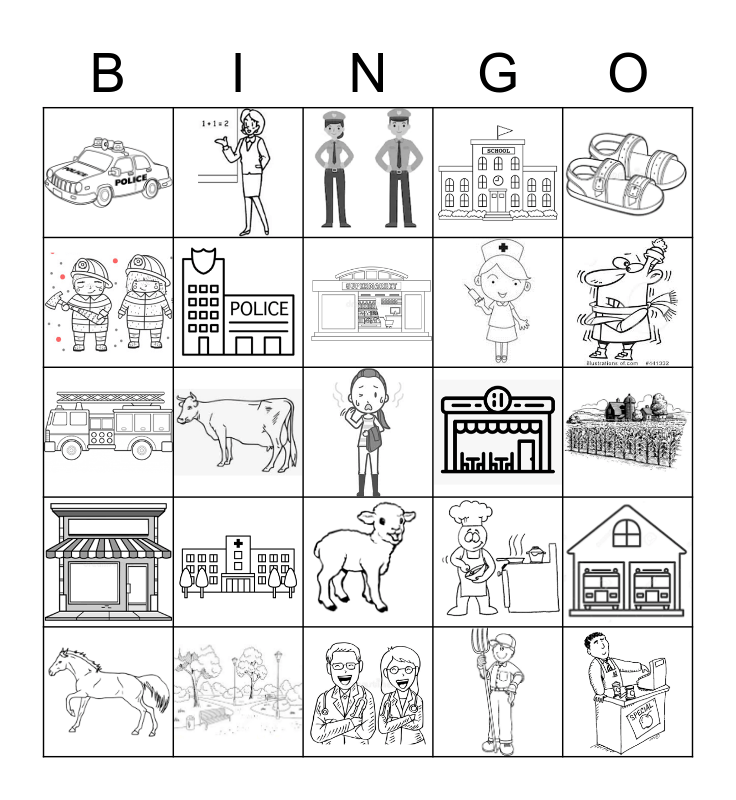 BF Unit 7 & 8 Bingo Card