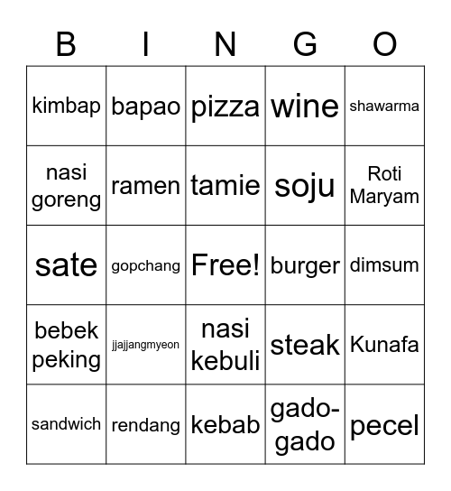 Bingo Radio_RPW Bingo Card