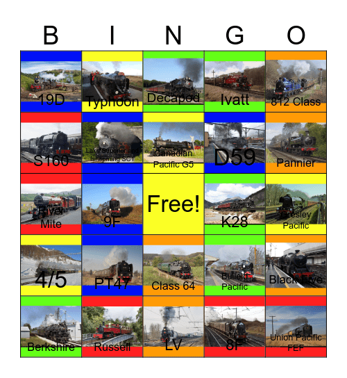 The Best of Steam Bingo Card