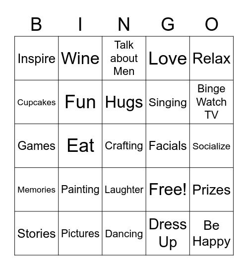 SHANTA'S 50TH BIRTHDAY Bingo Card