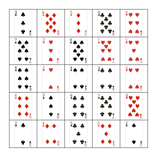 DeLucia Bingo Card