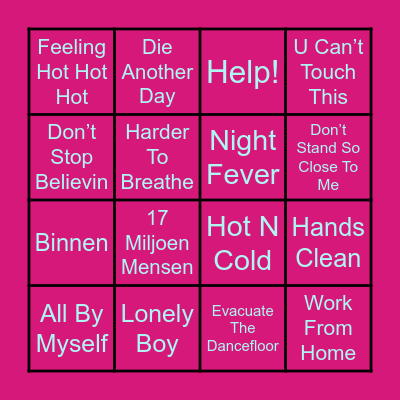 DGO QUARANTAINE DISCOBINGO Card