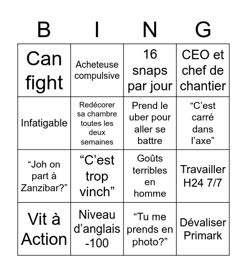 Reb Bingo Card