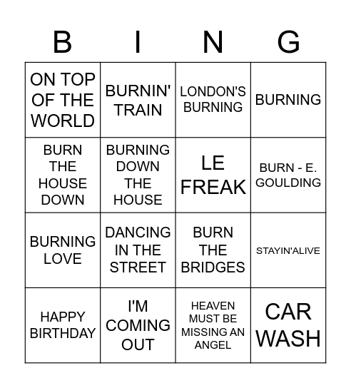 dORA'S bIRTHDAY bINGO Card