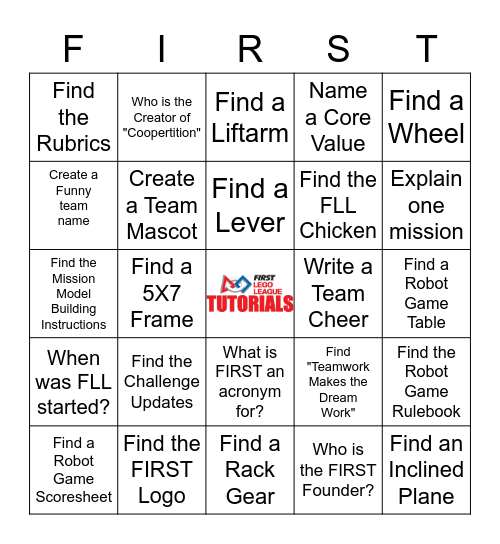 REMOTE TEAM SCAVENGER HUNT Bingo Card