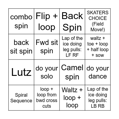 BINGO! Bingo Card